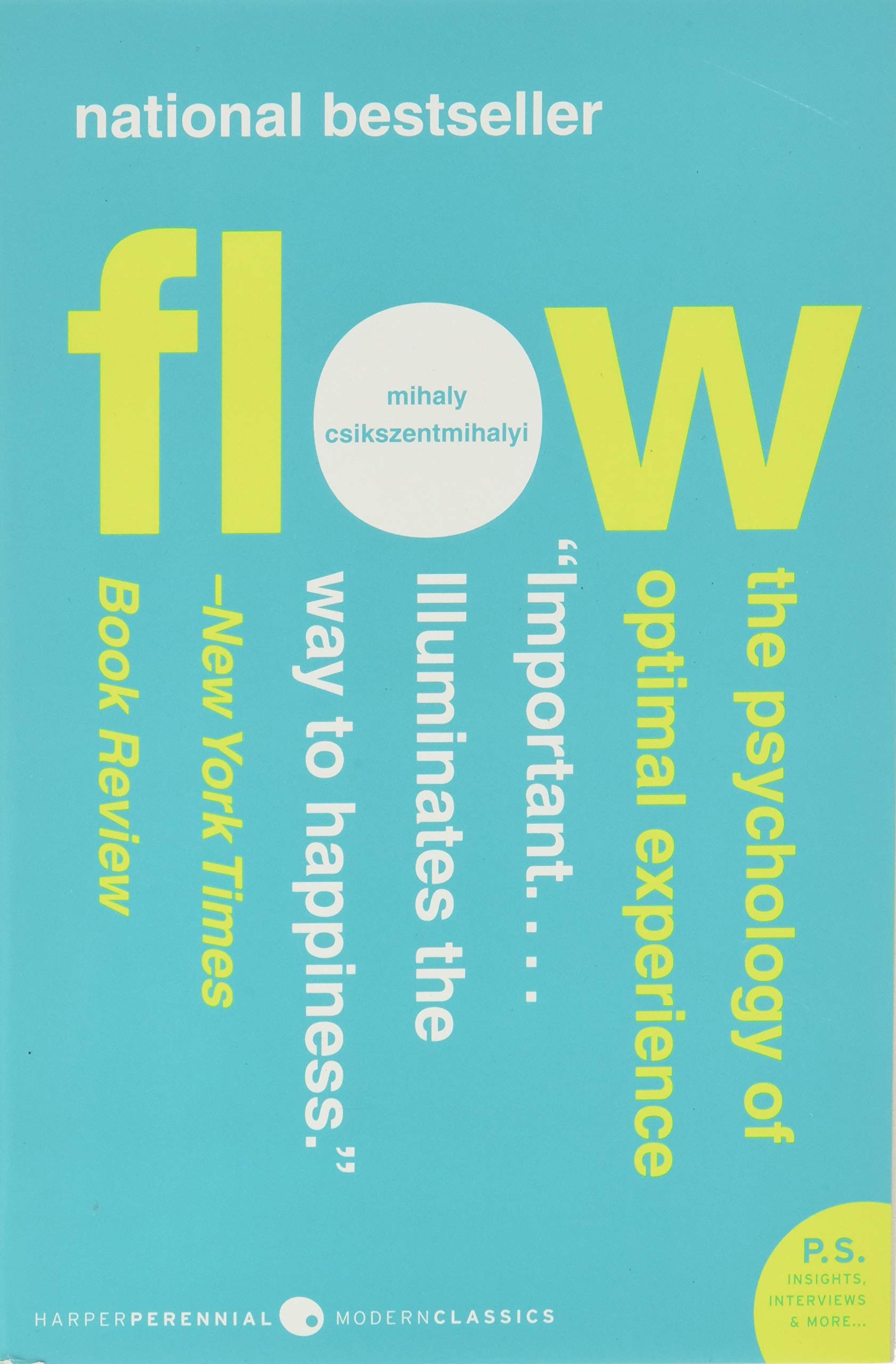 Flow: The Psychology of Optimal Experience cover